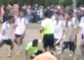 Berakhir Ricuh, Wasit Cabor Sepak Bola di Keroyok Pemain dan Official