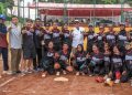 Tim Putri Kolaka Timur Raih Emas di Cabor Softball Porprov Sultra 2022