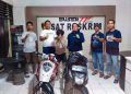 Buser 77 Amankan Pelaku Curanmor di Kelurahan Watu-watu Kota Kendari