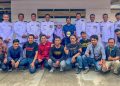 Pererat Silaturahmi dan Bangun Sinergitas, Danlanal Kendari Sambangi Sekretariat Pengda IJTI Sultra