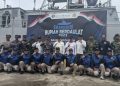 Tim Ekspedisi Rupiah Berdaulat Menuju Wakatobi Gunakan KRI Kakap 811