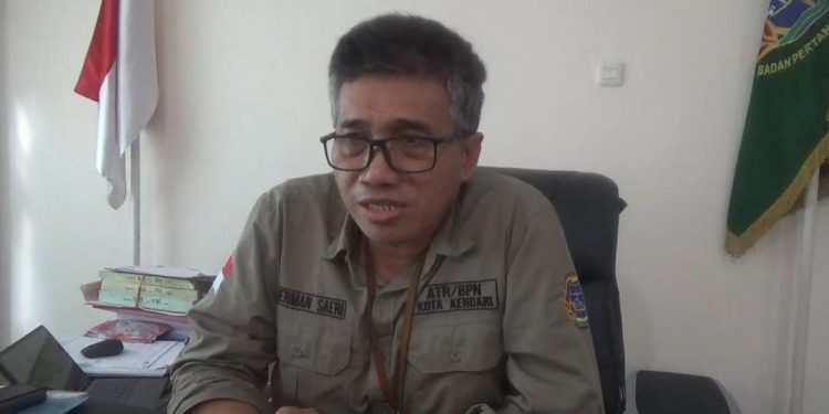 Kepala BPN Kota Kendari, Herman Saeri.