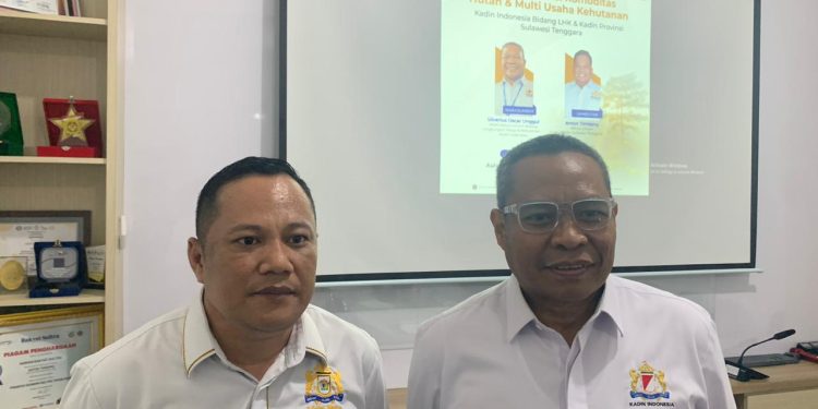 Wakil Ketua Bidang Lingkungan Hidup dan Kehutanan Kadin Indonesia, Silverius Oscar Unggul.