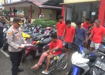 Polresta Kendari Tangkap 88 orang Pelaku Curanmor Sepanjang 2021 Hingga 2023