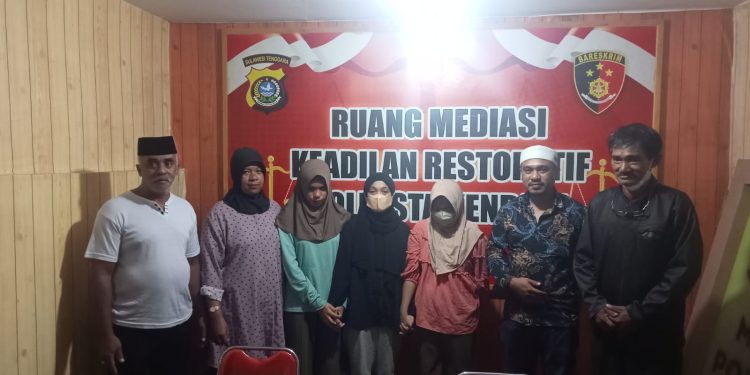 Pelaku dan Korban sepakat berdamai di Polresta Kendari