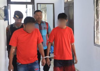 Kedapatan Ambil Tempelan Paket Sabu, Dua Pemuda di Kendari Ditangkap Polisi