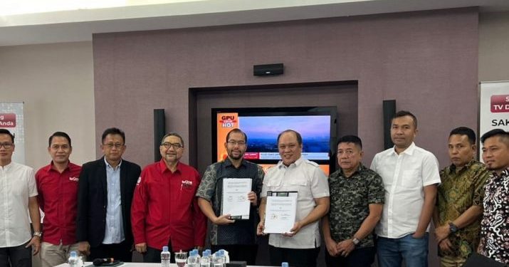 Penandatanganan MoU (kerjasama) Pemerintah Daerah (Pemda) Konawe Utara bersama Media Nasional TVOne.