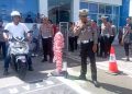 Polresta Kendari Perkenalkan Uji Praktek SIM, Tidak Lagi Gunakan Lintasan Zigzag dan Angka 8