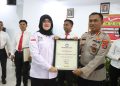 Polresta Kendari Terima Penghargaan dari Tim Reaksi Cepat PPA Indonesia