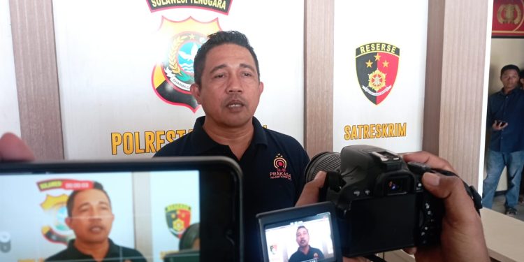 Kasat Reskrim Polresta Kendari, AKP Fitrayadi.