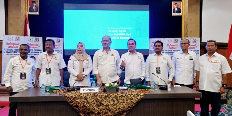 Rakorwil Kadin Se Sulawesi di Gorontalo
