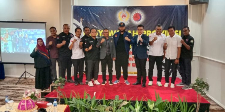 Kembali Pimpinan Hapkido Sultra, Junaidi Umar Ajak KONI Kembangkan Prestasi Olahraga