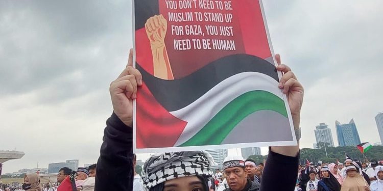 Aksi bela Palestina