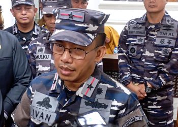 Danlantamal VI Makassar Dukung Lanal Kendari Distribusikan Logistik di Wilayah Terpencil dan Terluar di Sultra