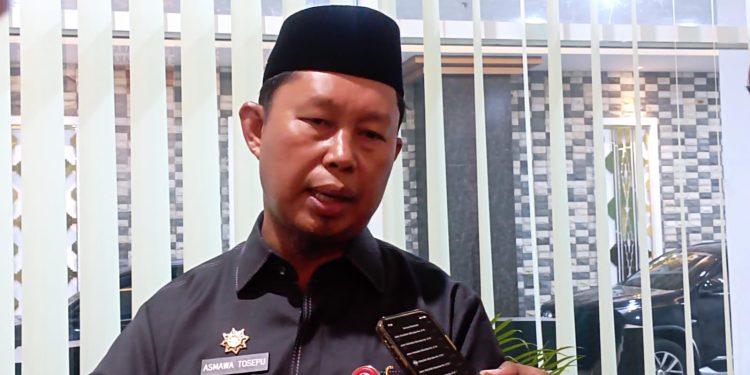 Asmawa Tosepu, Pj Wali Kota Kendari.