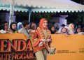 Ketua TP PKK Koltim Tampilkan Tenun Sorume di Karnaval Tenun Sultra
