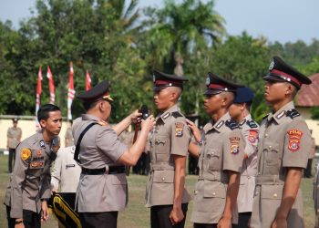Lantik 267 Bintara Muda, Kapolda Sultra Minta Jaga Kehormatan Institusi Polri
