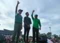Puluhan Ribu Masyarakat Meriahkan Kampanye PPP dan ASR di Kendari