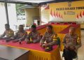 Polres Kolaka Timur Ikuti Doa Bersama untuk Kelancaran Tugas Personel Pengamanan Pemilu 2024