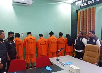 Polda Sultra Ringkus 6 Pengedar Sabu Lintas Provinsi Jaringan Lapas Kendari