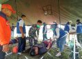 Personel Lanal Kendari Gelar Simulasi Mitigasi Bencana Alam