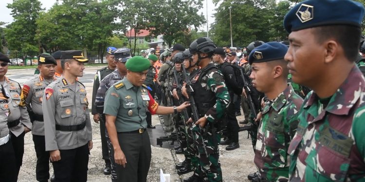 Persiapan Pengamanan kedatangan Wapres