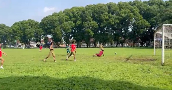 Latihan tim MZF Uho di Malang