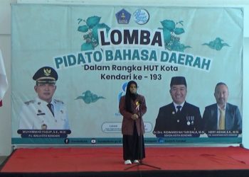Menjaga Kelestarian Bahasa Daerah, Dispora Kendari Gelar Lomba Pidato Bahasa Daerah