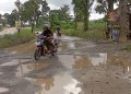 Jalan di Nanga-Nanga Kota Kendari Rusak Parah dan Memprihatinkan
