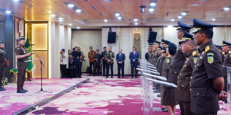 Jaksa Agung ST Burhanuddin Lantik Kajati Sultra