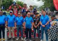 Sukses Digelar, Kejuaraan Balap Motor Kapolda CUP Sultra Diwarnai Guyuran Hujan