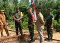 Tinjau TMMD 121 di Konut, Wasev Mabes TNI AD Sebut Berjalan Baik Capai 75 Persen