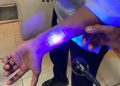 Inovasi Stempel UV, CPNS Rutan Unaaha Perketat Pengamanan Pengunjung