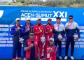 Tanpa Dukungan Tim Medis KONI, Cabor Dayung Sultra Boyong 3 Medali di PON XXI Aceh-Sumut