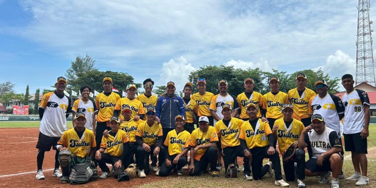 Tim Softball Putra Sultra PON XXI Aceh-Sumut