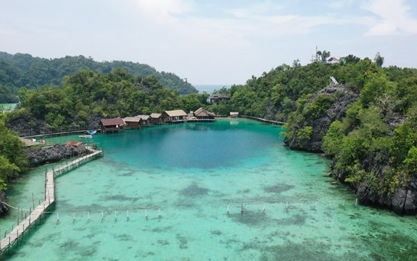 Destinasi wisata Labengki (Istimewa)