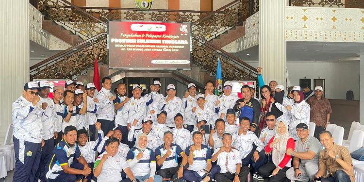 Pj Gubernur lepas Kontingen Paragames Sultra