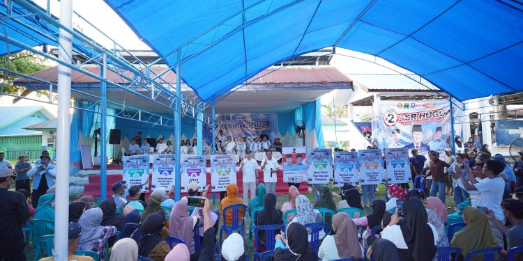 Paslon Gubernur ASR- Hugua Kampanye di Konawe