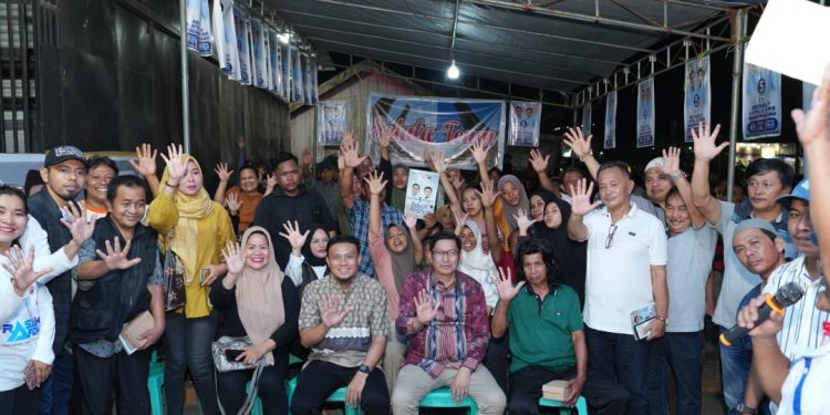 Tim Solata bersama Calon Wali Kota Kendari Rasak - Afdhal