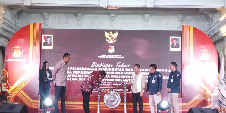 Pembukaan Bimtek Penyelenggaraan pilkada Serentak di Sultra