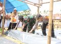Polresta Kendari Dukung Program Asta Cita Presiden Lewat Gugus Tugas Ketahanan Pangan