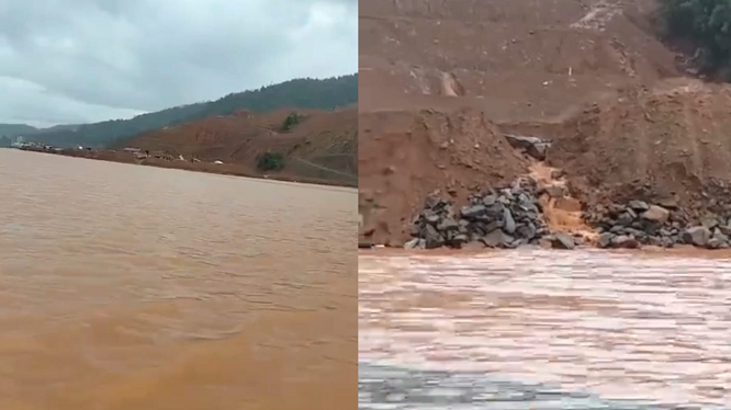Pencemaran perairan di IUP PT WIL (Foto: Istimewa)