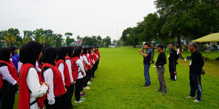 345 Peserta CPNS Kemenkumham Sultra Ikuti SKB Kesamaptaan di Lapangan Dirgantara  Lanud Kendari