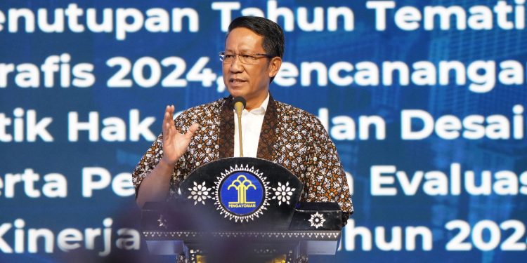 Menteri Hukum dan HAM, Supratman Andi Agtas.