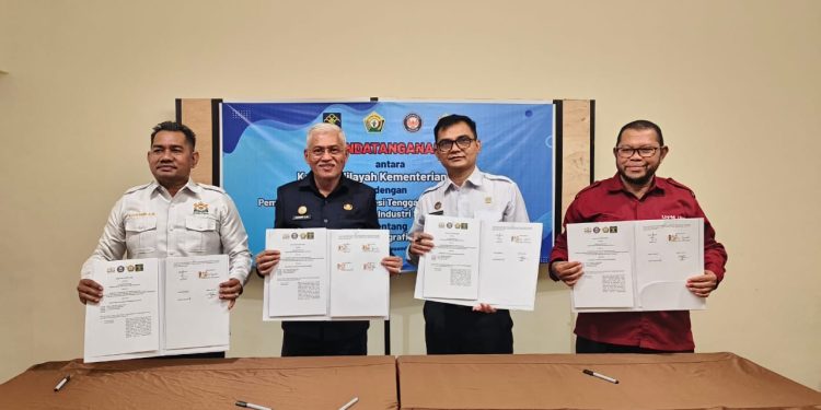 Kemenkum Sultra, Pemprov, Kadin, dan UHO Sepakat Dorong Pengembangan Indikasi Geografis
