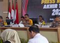 Gangguan Kamtibmas di Sultra Tahun 2024 Turun 6,98 Persen