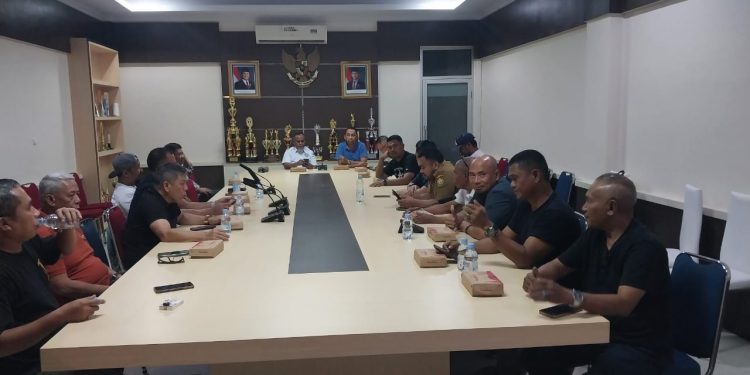 Rapat persiapan Musprov perbasasi Sultra