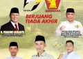 DPC Gerindra Konawe Utara Hadiri HUT ke-17 Partai Gerindra