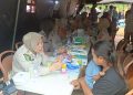 Polda Sultra Gelar Bakti Kesehatan untuk Korban Kebakaran di TPA Puwatu