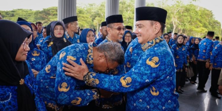 Pj Gubernur Sultra Andap Budhi Revianto Pamit. (Foto: Istimewa)